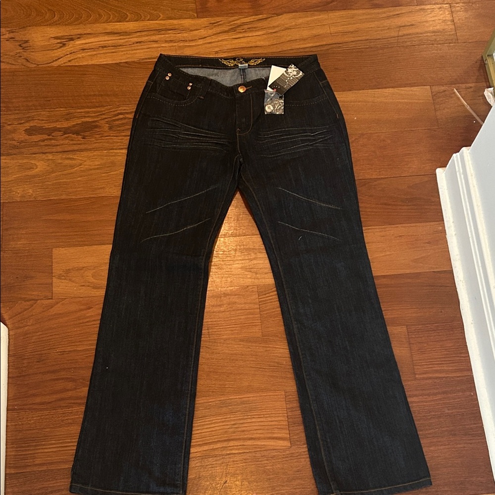 Classic Black Straight Men's Jeans